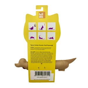 Tigres Venator Catnipli Köpek Şeklinde Kedi Oyuncağı - 3