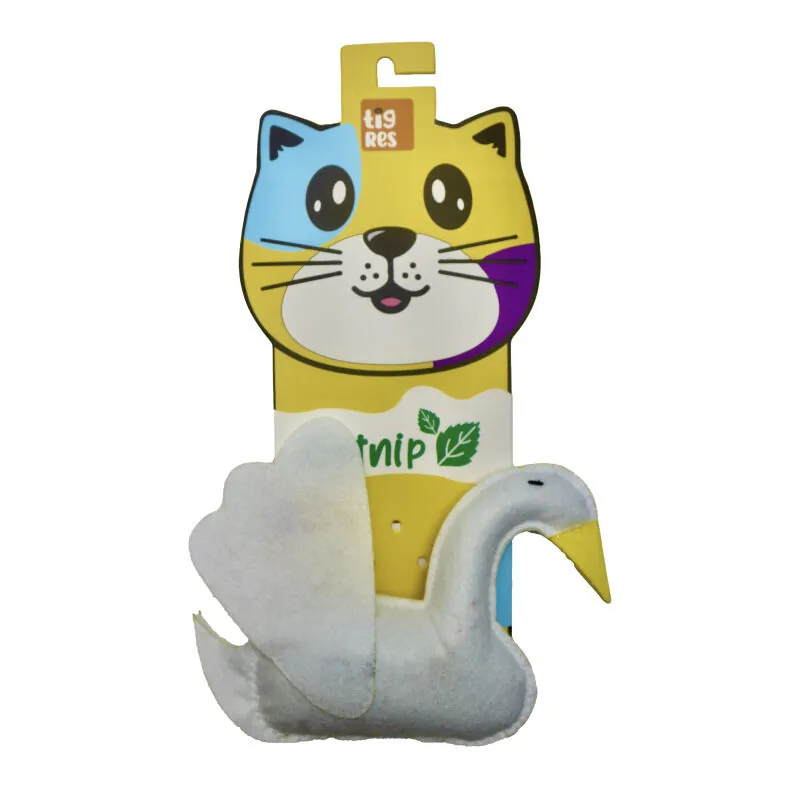 Tigres Venator Catnipli Kuğu Şeklinde Kedi Oyuncağı - 3