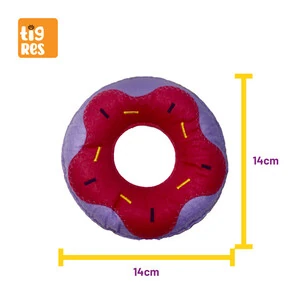 Tigres Venator Catnipli Lila Donut Şeklinde Kedi Oyuncağı - 4