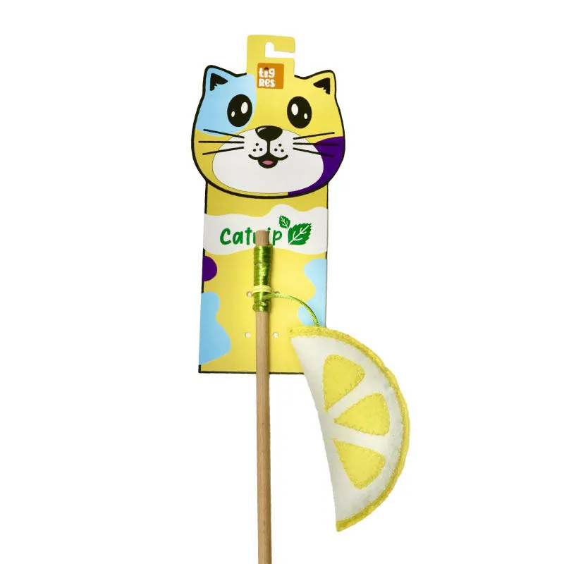 Tigres Venator Catnipli Limon Şeklinde Kedi Oltası - 3