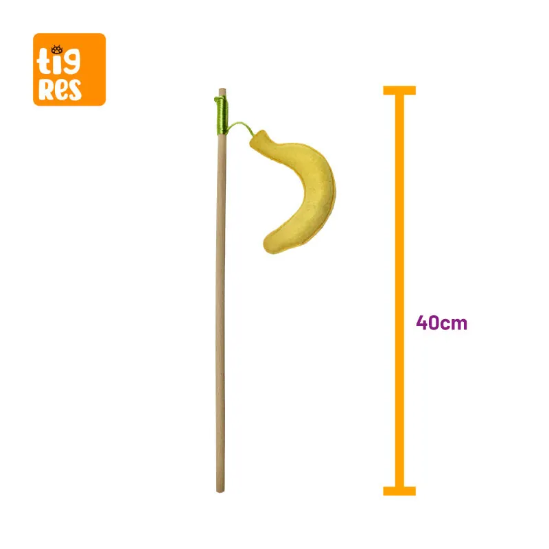 Tigres Venator Catnipli Muz Şeklinde Kedi Oltası - 2