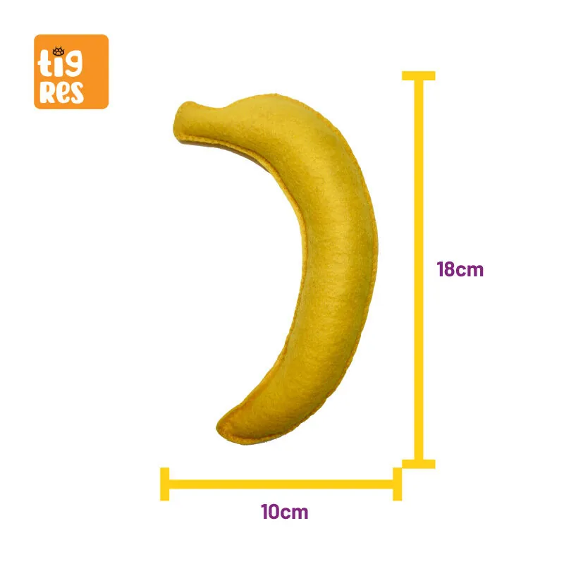 Tigres Venator Catnipli Muz Şeklinde Kedi Oyuncağı - 4