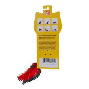 Tigres Venator Catnipli Papağan Şeklinde Kedi Tüylü Oyuncağı - 2