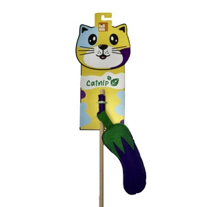 Tigres Venator Catnipli Patlıcan Şeklinde Kedi Oltası - 3