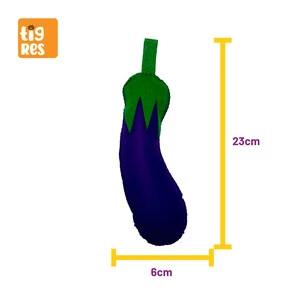 Tigres Venator Catnipli Patlıcan Şeklinde Kedi Oyuncağı - 4