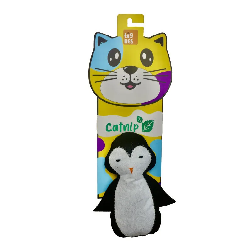 Tigres Venator Catnipli Penguen Şeklinde Kedi Oyuncağı - 2