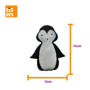 Tigres Venator Catnipli Penguen Şeklinde Kedi Oyuncağı - 4