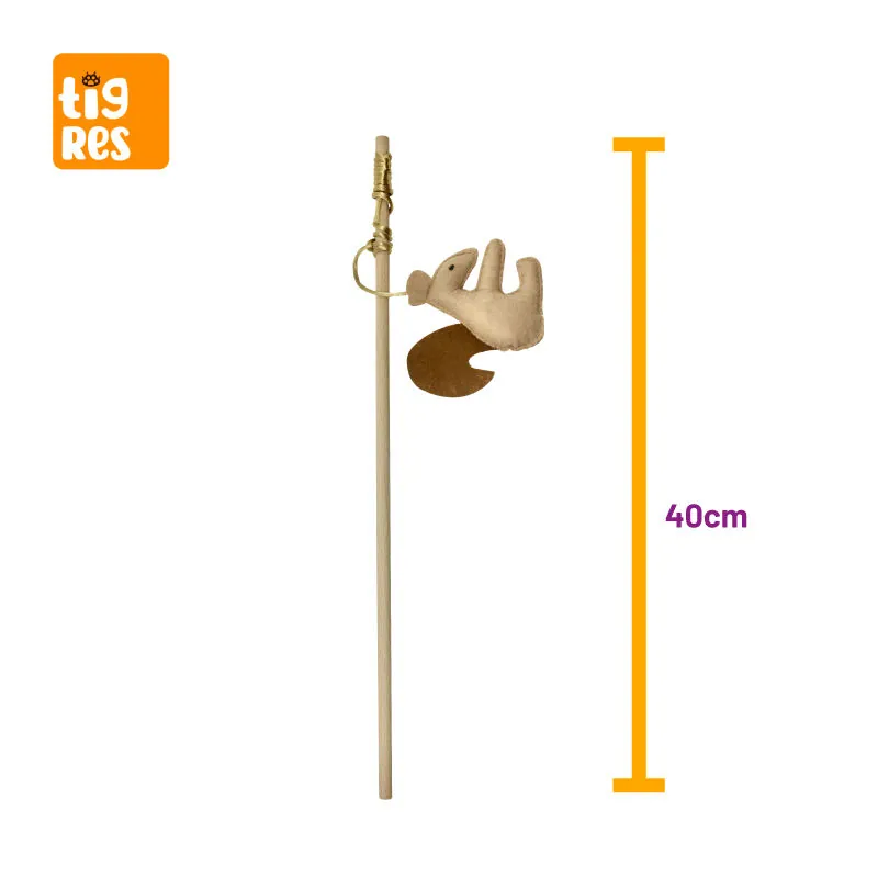 Tigres Venator Catnipli Sincap Şeklinde Kedi Oltası - 2