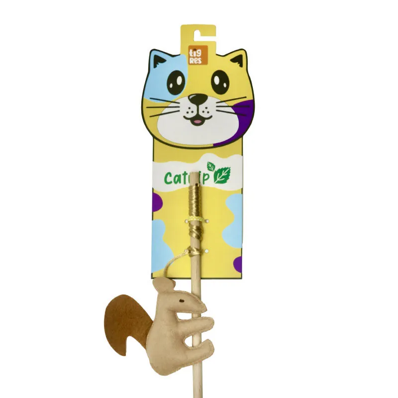 Tigres Venator Catnipli Sincap Şeklinde Kedi Oltası - 3