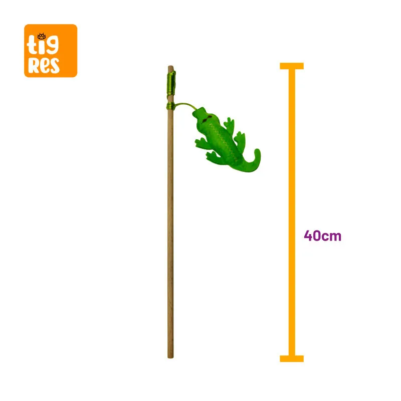 Tigres Venator Catnipli Timsah Şeklinde Kedi Oltası - 2