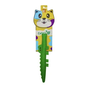 Tigres Venator Catnipli Timsah Şeklinde Kedi Oyuncağı - 2