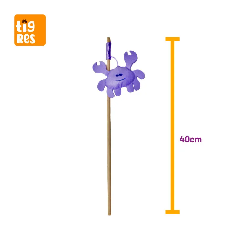 Tigres Venator Catnipli Yengeç Şeklinde Kedi Oltası - 2