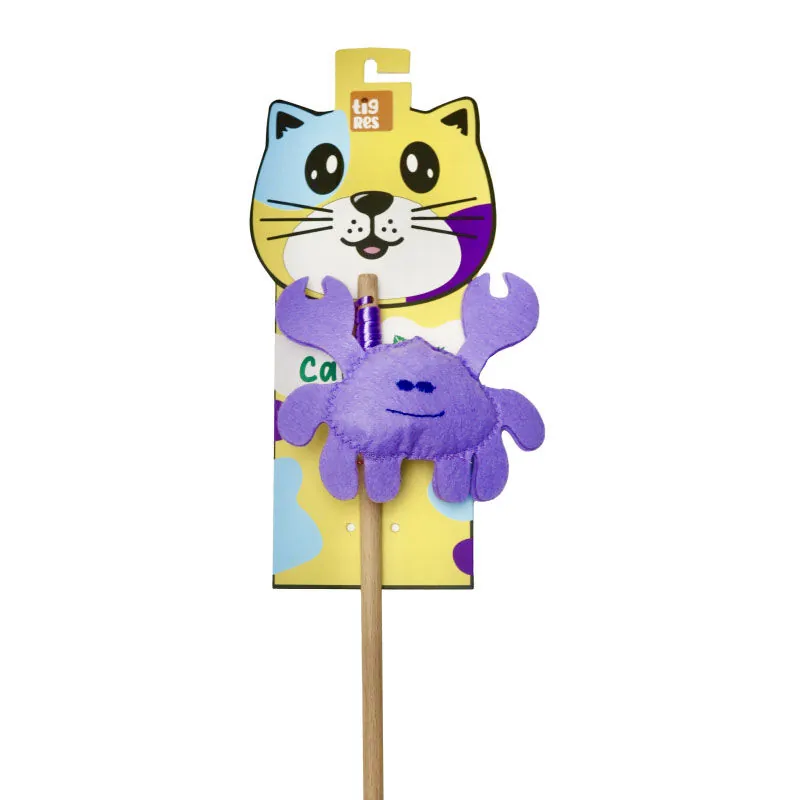 Tigres Venator Catnipli Yengeç Şeklinde Kedi Oltası - 3