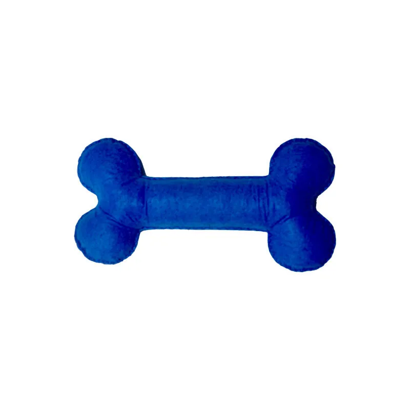Tigres Venator Kemik Şeklinde Mavi Mini Köpek Oyuncağı - 2