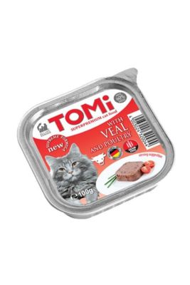 Tomi Dana Etli Kedi Yaş Maması 100 Gr - 1