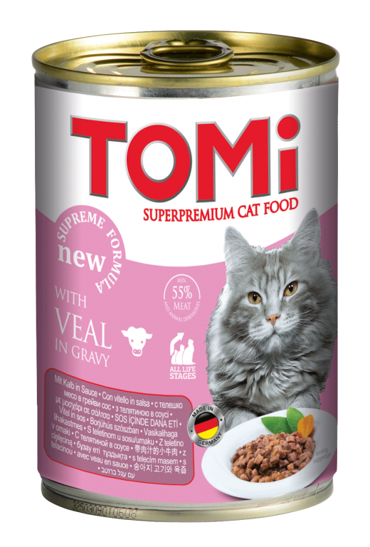 Tomi Dana Etli Yetişkin Kedi Yaş Maması 400 Gr - 1