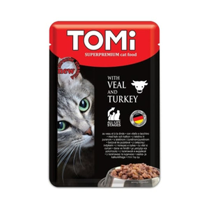 Tomi Dana ve Hindili Kedi Yaş Maması 100 gr