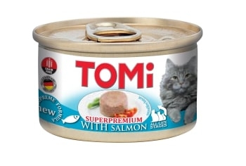 Tomi Kedi Somonlu Yaş Mama 85g - 1