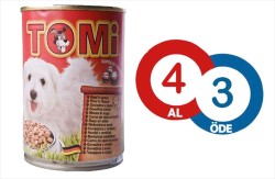 Tomi Sığır Etli Köpek Yaş Maması 400 GR * 4 Adet