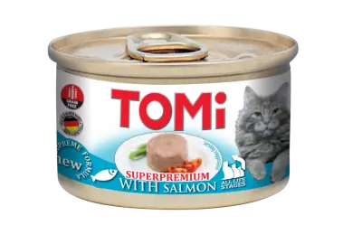 Tomi Somonlu Kedi Konservesi 85 Gr - 1