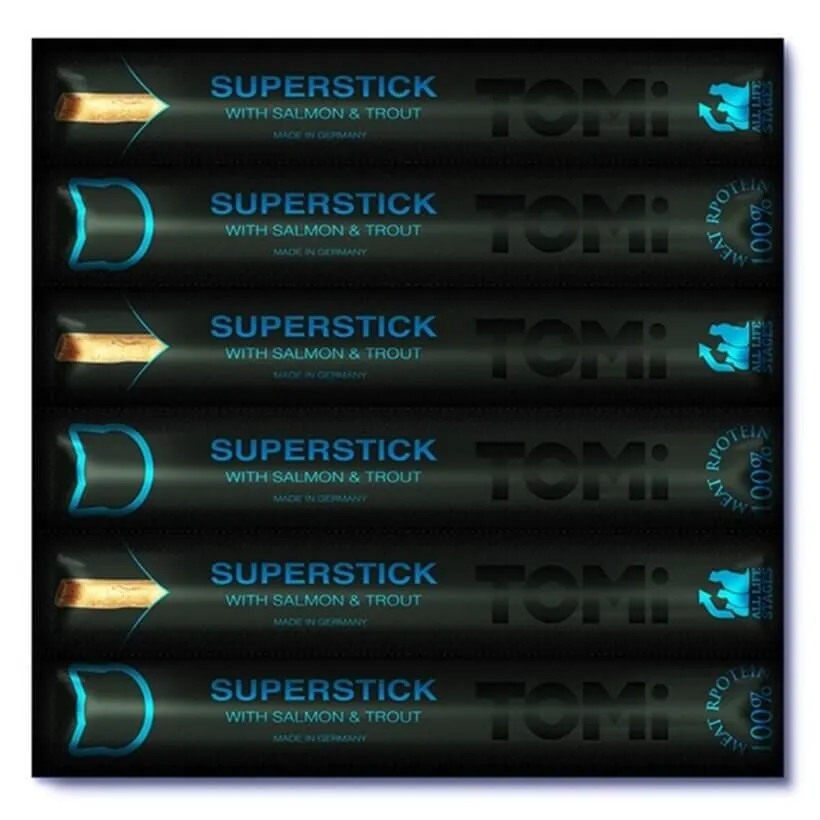 Tomi Stick Somonlu ve Alabalıklı Kedi Ödülü 6x25 Gr - 1