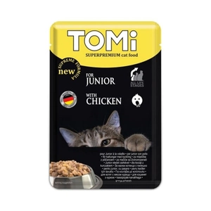 Tomi YAVRU KEDİ KÜMES HAYVANLI POUCH MAMA 100GR