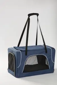 Tommy Çift Katlı Evcil Hayvan Taşıma Arabası Mavi Max 30 kg - 3