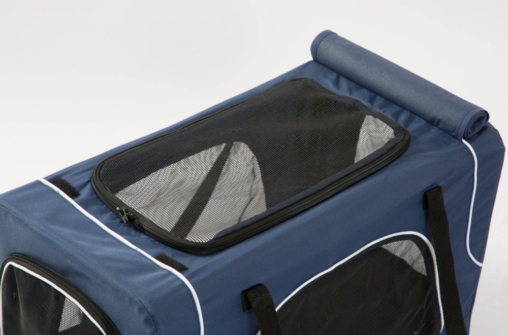 Tommy Çift Katlı Evcil Hayvan Taşıma Arabası Mavi Max 30 kg - 5