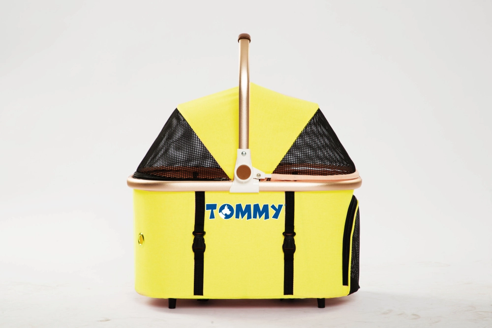 Tommy Hafif Evcil Hayvan Taşıma Arabası Sarı Max 10 kg - 2