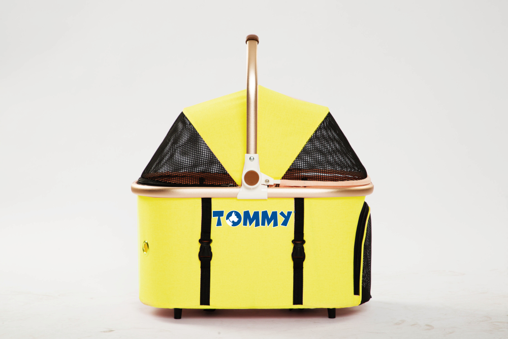 Tommy Hafif Evcil Hayvan Taşıma Arabası Sarı Max 10 kg - 2