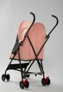 Tommy Küçük Boy Evcil Hayvan Taşıma Arabası Pembe Max 15 kg - 3