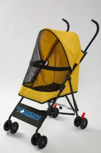 Tommy Küçük Boy Evcil Hayvan Taşıma Arabası Sarı Max 15 kg - 2