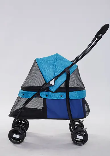 Tommy Standart Evcil Hayvan Taşıma Arabası Mavi (Boyutları Mevcut) - 2