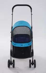 Tommy Standart Evcil Hayvan Taşıma Arabası Mavi (Boyutları Mevcut) - 3