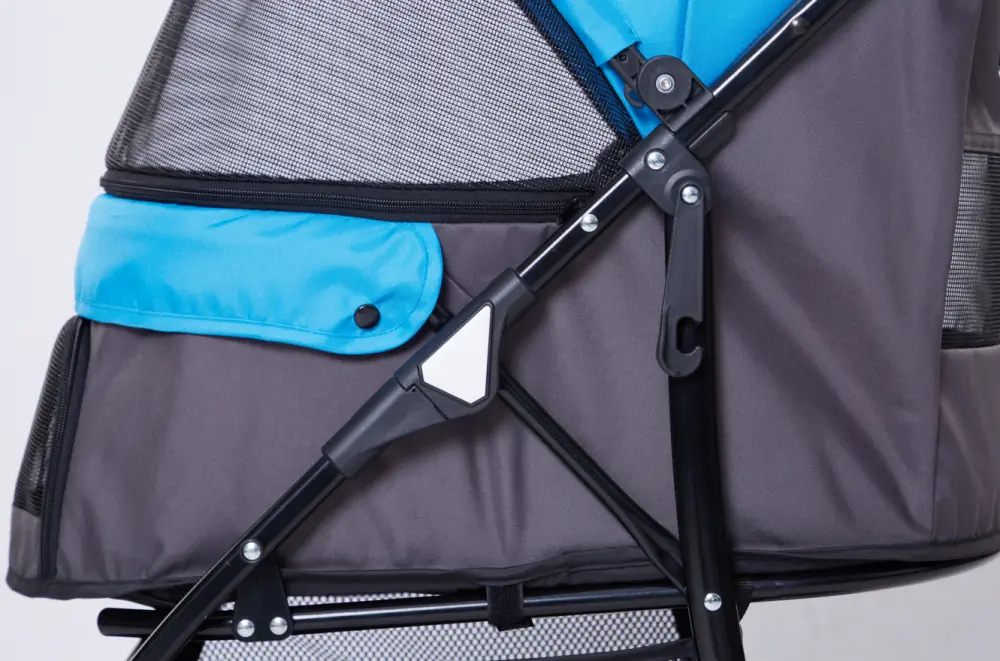 Tommy Standart Evcil Hayvan Taşıma Arabası Mavi Max 15 kg - 5