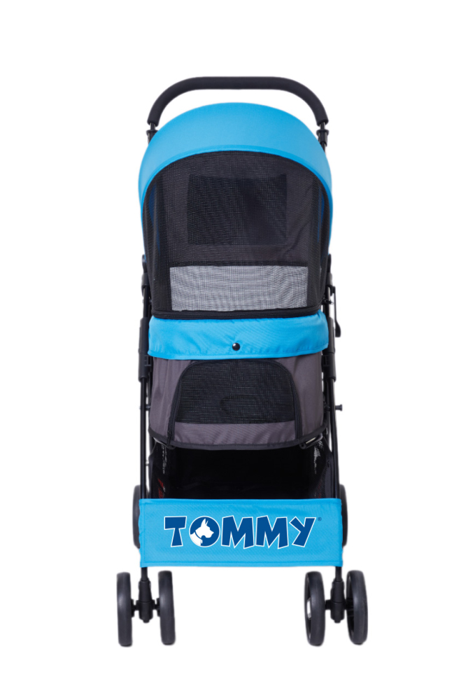 Tommy Standart Evcil Hayvan Taşıma Arabası Mavi Max 15 kg - 1