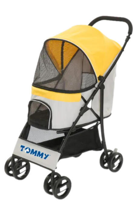 Tommy Standart Evcil Hayvan Taşıma Arabası Sarı Max 15 kg - 2
