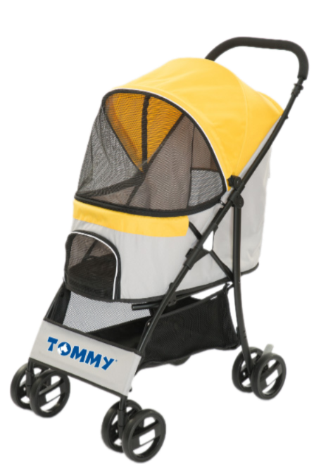 Tommy Standart Evcil Hayvan Taşıma Arabası Sarı Max 15 kg - 2