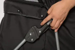 Tommy Standart Evcil Hayvan Taşıma Arabası Siyah Max 15 kg - 4