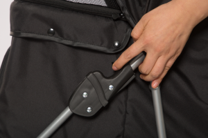 Tommy Standart Evcil Hayvan Taşıma Arabası Siyah Max 15 kg - 4