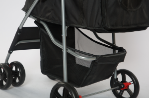 Tommy Standart Evcil Hayvan Taşıma Arabası Siyah Max 15 kg - 5