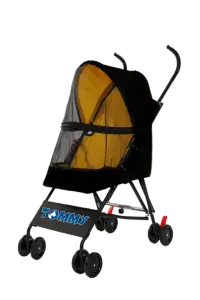 Tommy Standart Evcil Hayvan Taşıma Arabası Siyah Max 15 kg