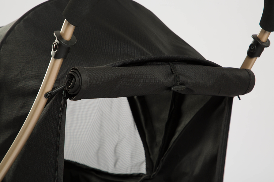 Tommy Standart Evcil Hayvan Taşıma Arabası Siyah Max 15 kg - 4