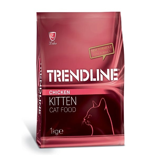 TRENDLİNE KEDİ MAMASI KİTTEN CHICKEN 1 KG - 1