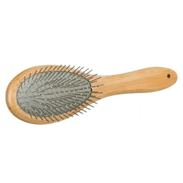 Trixie Bambu Saplı Çift Taraflı Tarama Fırçası 6x22cm - 3