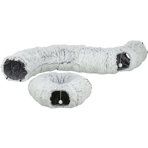 Trixie Harvey Kedi Oyun Tüneli/Donut 25 × 160 cm (Gri) - 1