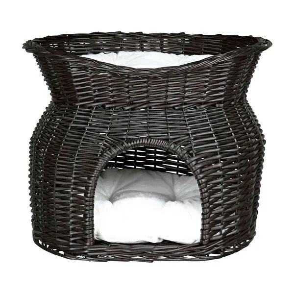 Trixie Peluş İki Katlı Kedi Yatağı 54x43x37 cm - 2