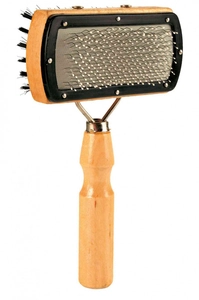 Trixie İki Taraflı Köpek Fırçası 10x18cm