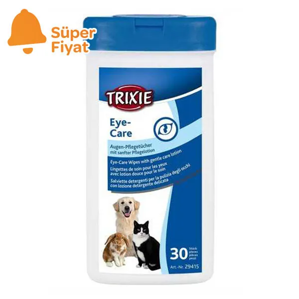 Trixie Islak Göz Temizleme Mendili 30 Adet - 1