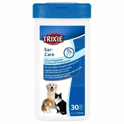 Trixie Islak Kulak Temizleme Mendili 30 Adet - 1